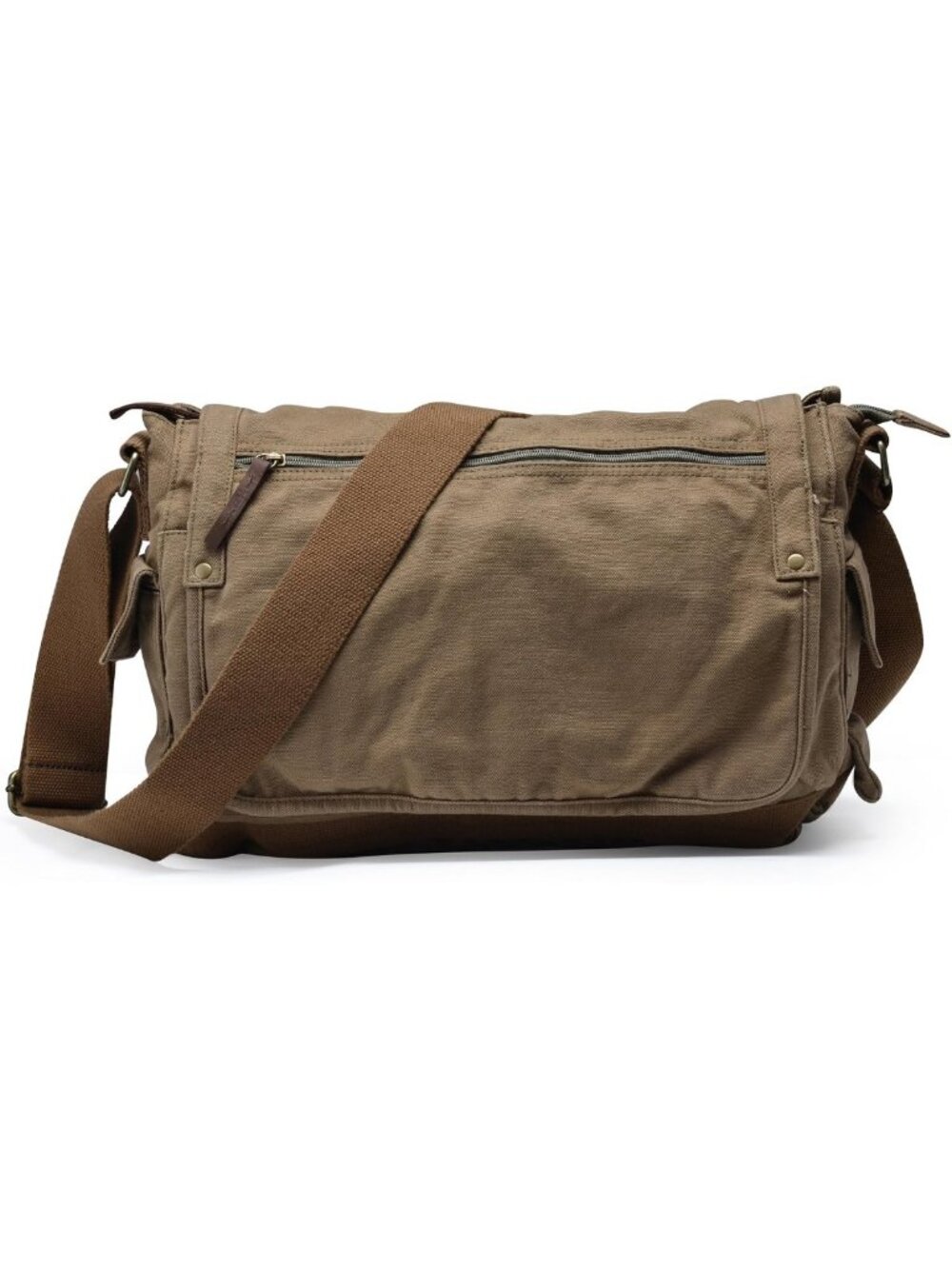 Vintage Canvas Messenger Bag | Crossbody Shoulder Satchel | Stylish & Durable